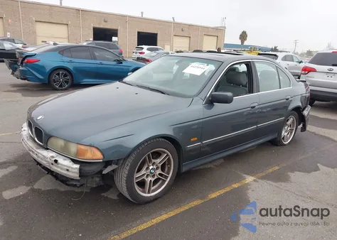 2000 BMW 528Ia z USA, uszkodzony, nr VIN WBADM6343YGU11951